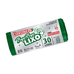 Saco de Lixo 30 Litros Antiviral - 20x30