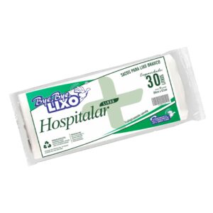 Saco de Lixo 30 Litros Hospitalar - 12x30