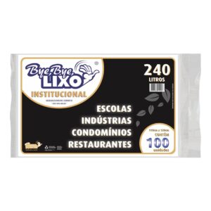 Saco de Lixo 240 Litros Institucional - 01x100