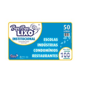 Saco de Lixo 50 Litros Institucional - 05x100