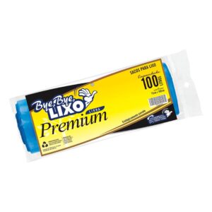 Saco de Lixo 100 Litros Premium - 20x15
