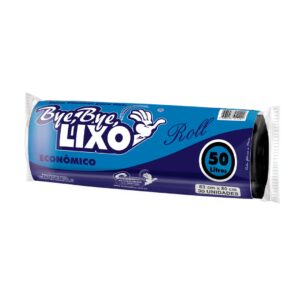 Saco de Lixo 50 Litros em Rolo - 20x30